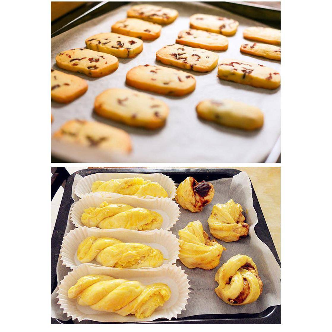 一次性烤肉纸长方形烧烤纸加厚42克圆形烤肉吸油纸蒸笼带孔包子纸