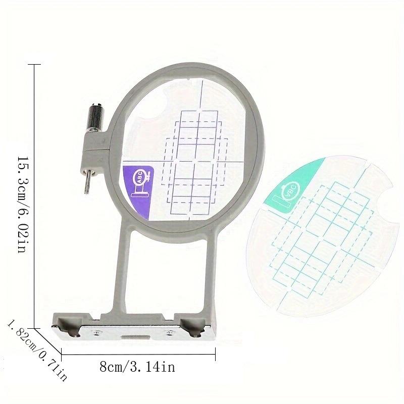 兄弟家用多功能绣花缝纫机用绣花绷/绣花框/绷布框三件套四件套