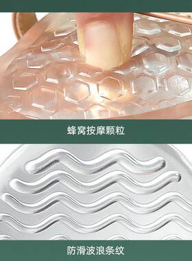 GEL蜂窝前掌垫高跟鞋防磨前掌半码垫柔软减震颗粒按摩水纹止滑贴