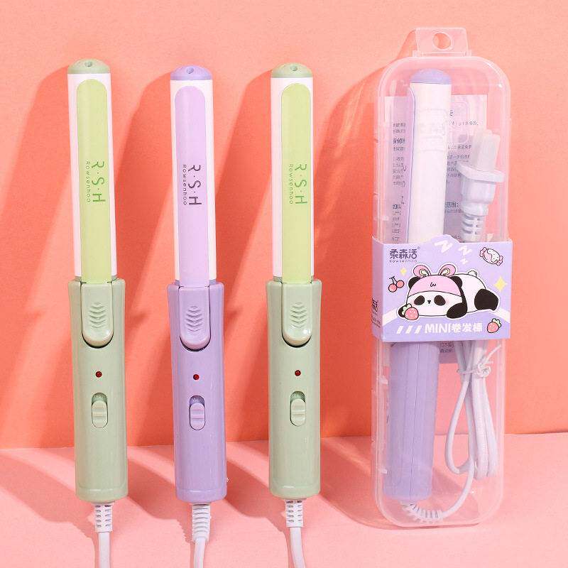 新款时尚撞色卷发棒卡通可爱女士烫发美发器独立包装造型卷发器