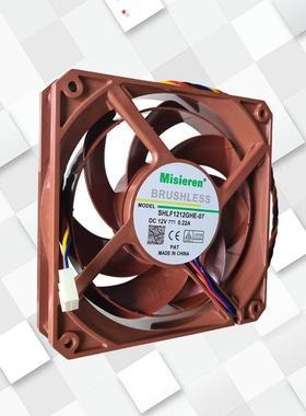 12CM 厘米 12025 12V 0.22A温柔台风D1225C12GT3000-P 水冷风扇