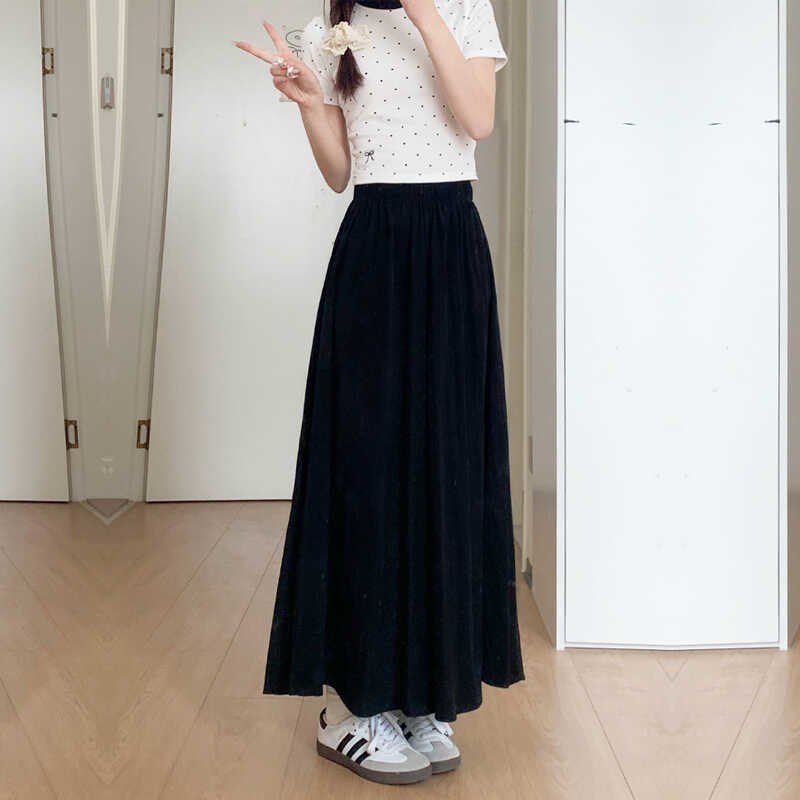 胖妹妹薄款冰丝山本裙裤女夏季200斤大码宽松显瘦休闲阔腿a字裙裤