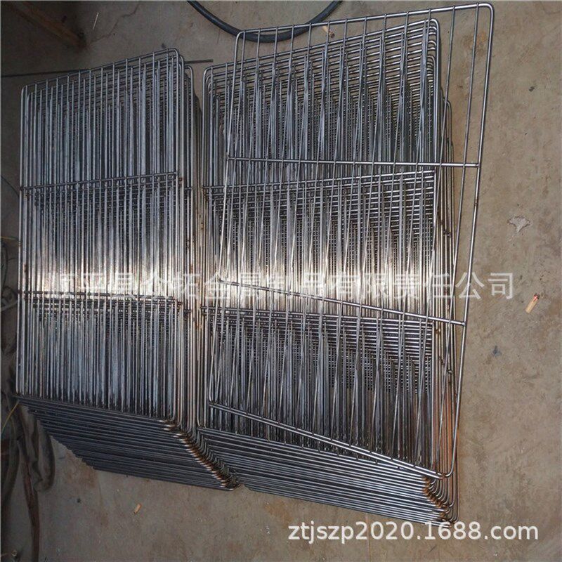 各种规格隔油蛋糕网  不锈钢滤水架小号面包凉网  厨房烤箱冷却架