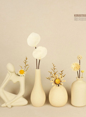 摆件高档轻奢家居客厅装饰品电视柜玄关酒柜高档轻奢家庭卧室干花