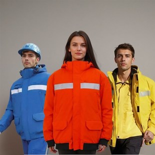 山东港口秋季工作服日照港烟台港潍坊港青岛港装卸长袖工作服棉服