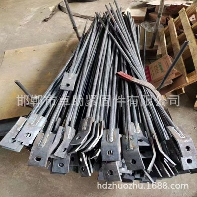 现货新型悬e挑梁拉杆斜拉杆封闭式花篮新型连墙件悬挑梁预埋件一