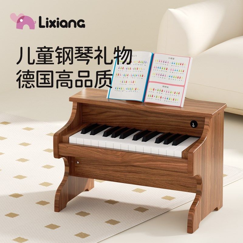 儿童小钢琴多功能木质电子琴初学女孩宝宝婴儿幼儿男玩具周岁礼物