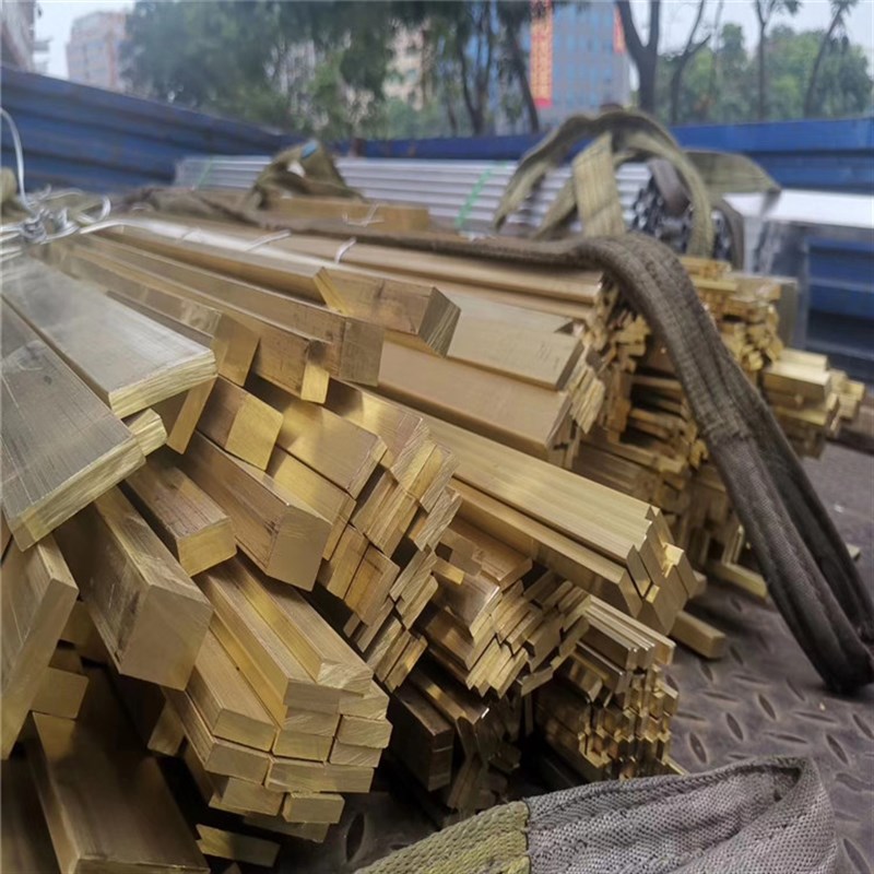 黄铜棒方铜棒 首饰铜棒滚花铜棒 直纹黄铜棒 C3602X黄铜铆料