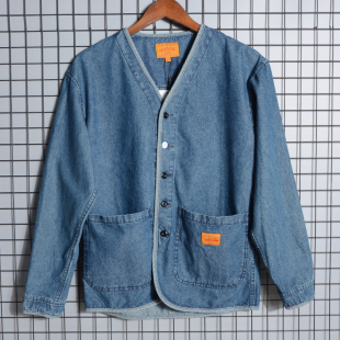 休闲日系潮流修身 男士 春秋夹克男春装 2020新款 帅气牛仔衣 外套春季