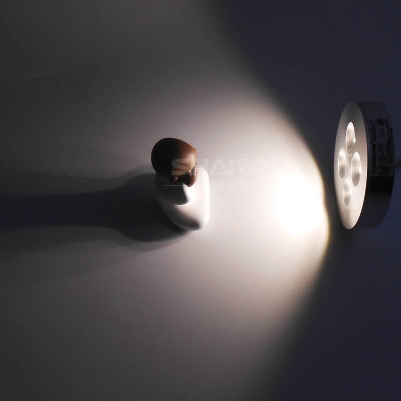 led射灯1W3W迷你小射灯 1瓦柜台灯 珠宝展柜灯橱柜灯超薄明装射灯