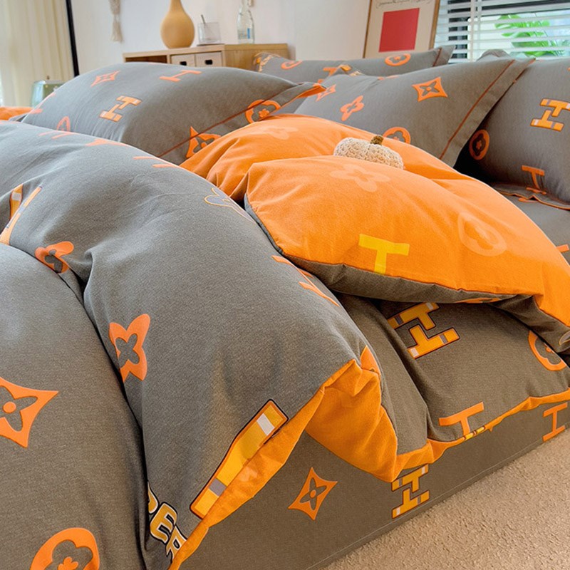 加厚磨毛纯棉被套单件秋冬全棉1.5米单人被罩200x230被单套三件套