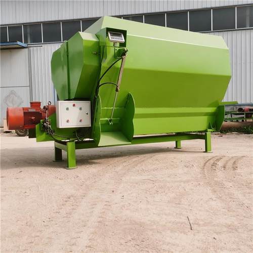 牛羊饲料全自动混合搅拌机牧场全日粮制备机牧场用卧式tmr搅草机