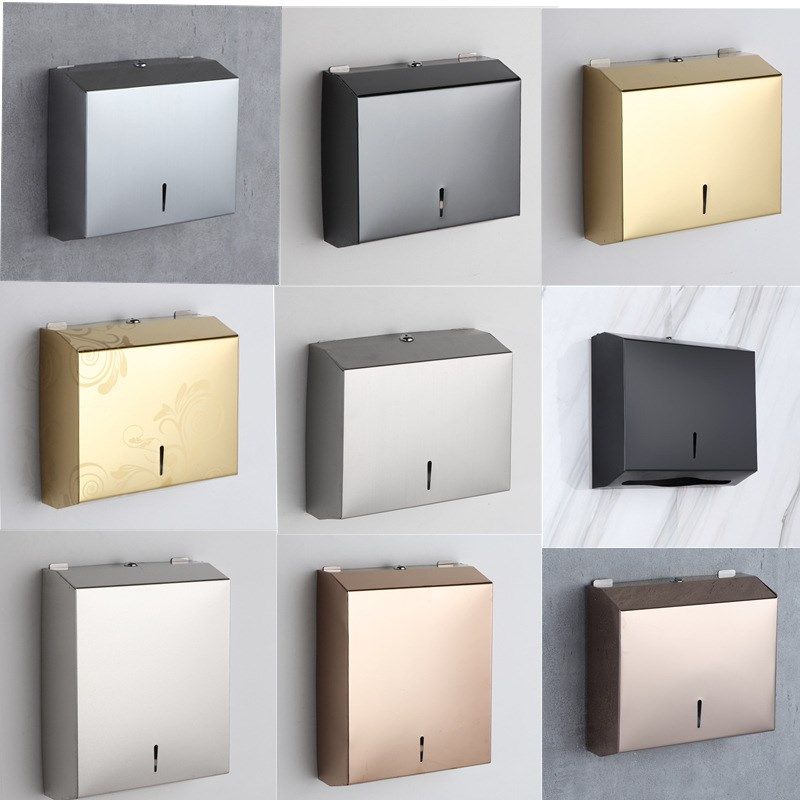 304不锈钢大卷纸盒 防水纸巾盒 防水纸巾架 厕所卷纸盒大卷纸纸盒