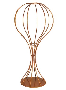 插花欧式新款婚庆铁艺花器舞台布置路引酒店桌摆架子花店插花道具