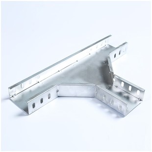 槽式热镀锌桥架弯头三通四通45度电缆桥架异径大小头支架托臂槽箍