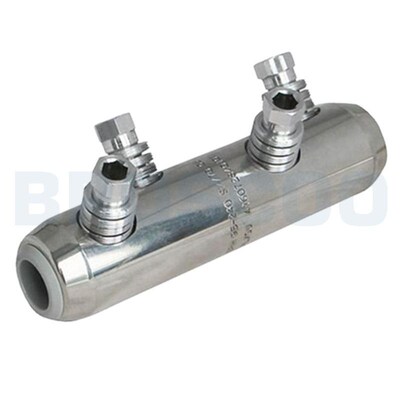 BLMT电力金具螺栓型扭力端子接续管电力机械接头铝合金接线管单孔