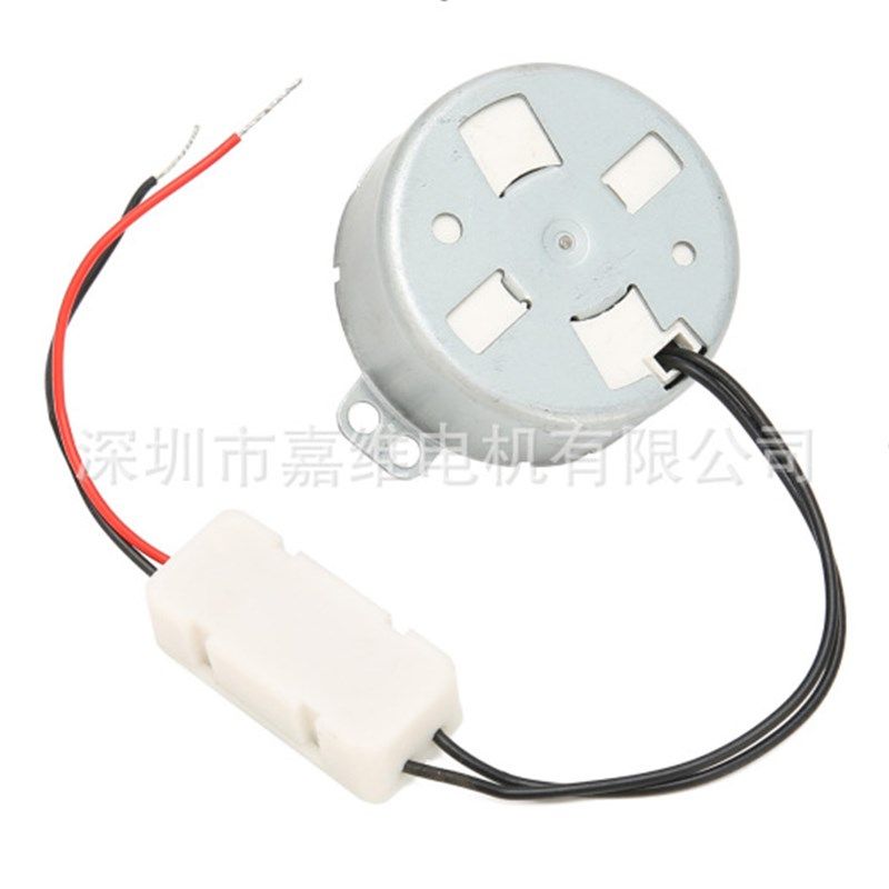 直流减速电机JS-50B(S)低速展示架5V/12V/24V同步电机摆头金属齿