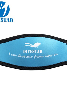 DIVESTAR面镜带自主设计海洋系列护发带双层绑发夹现货潜水面镜带