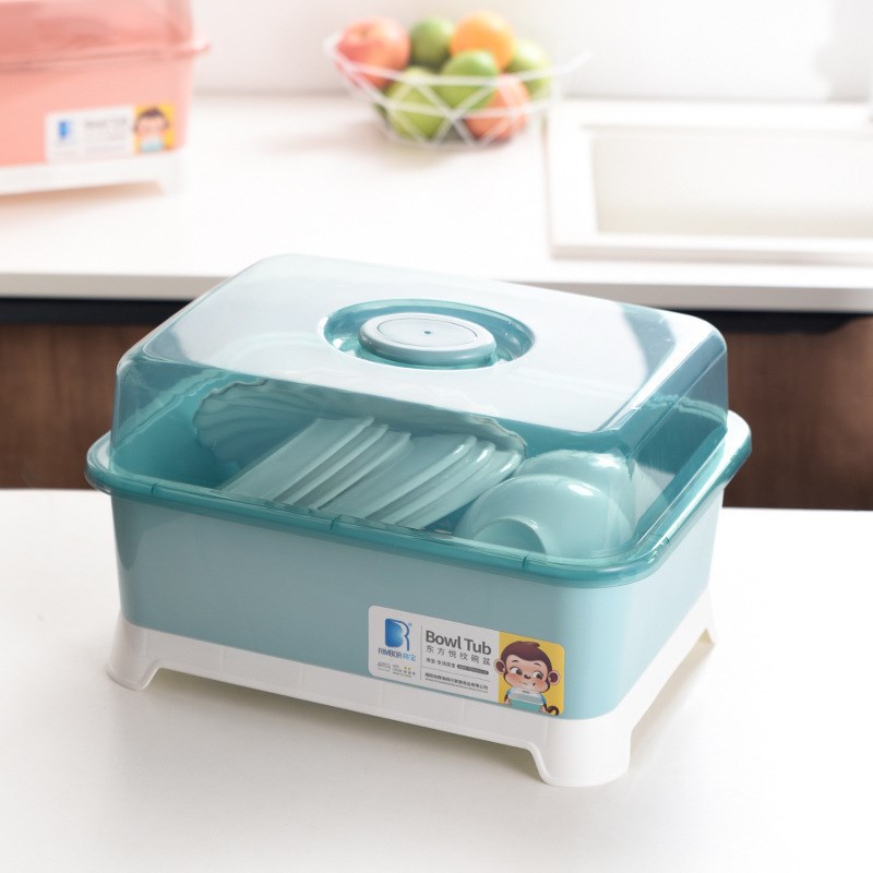 辉海碗碟架沥水碗架碗筷收纳盒沥水置物架碗柜塑料大号碗盆沥水架