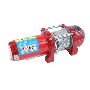 12v24v电动绞盘车载小吊机电动葫芦越野汽车牵引自救车载汽车绞盘