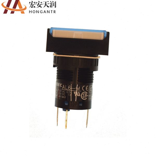 IDEC和泉 按钮开关AL6H-M14PJWC 开孔尺寸16mm