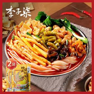 新日期李子柒螺蛳粉柳州螺丝粉330g2袋广西螺狮粉夜宵粉丝