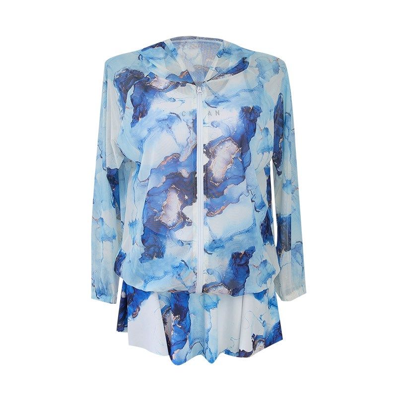 泳衣女分体c裙式保守学生2025新款高级感连帽长袖裤裙宽松遮肚泳,运动/瑜伽/健身/球迷用品,分体泳衣,淘宝优惠券,粉丝福利购,淘宝优惠卷