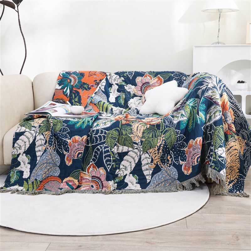 纱布毯沙发巾毛巾被流苏盖毯田园风休闲毯午.睡毯沙发毯,床上用品,休闲毯/毛毯/绒毯,淘宝优惠券,粉丝福利购,淘宝优惠卷