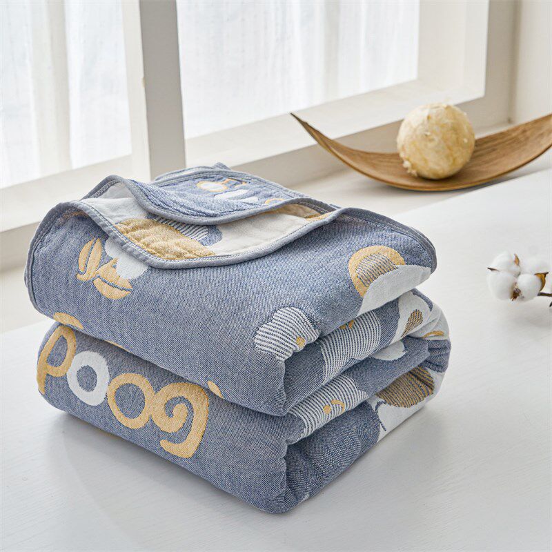 A类全棉c六层纱布毛巾被夏被夏季薄款儿童空调盖毯棉纱夏凉被,床上用品,休闲毯/毛毯/绒毯,淘宝优惠券,粉丝福利购,淘宝优惠卷