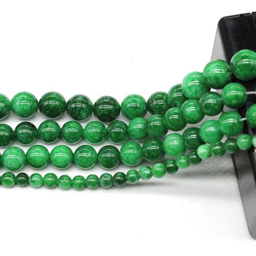 天然干青玉髓散珠圆珠手串手持项链绕指柔DIY手工编织材料配件