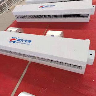甄选顶吹热风幕机商用大风量工业型低噪音厂房大门贯流式电热空气