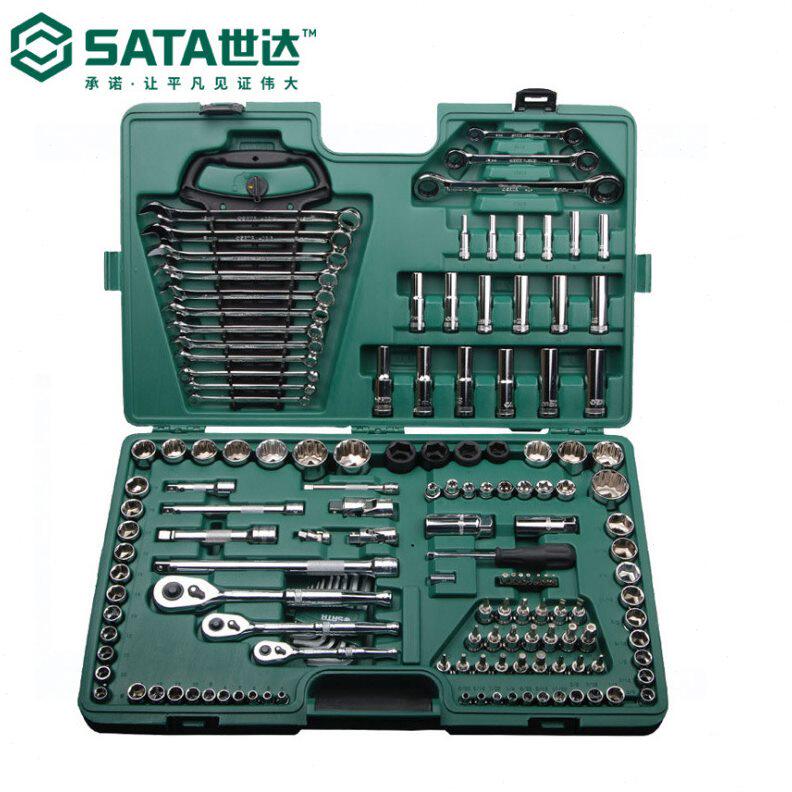 甄选世达09510工具套装150件套筒扳手修车工具大全汽维汽保工具全