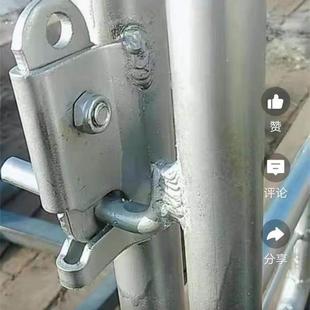 母猪产床配件加厚门扣猪圈猪栏自动扣锁保育栏碰锁养猪定位栏锁扣