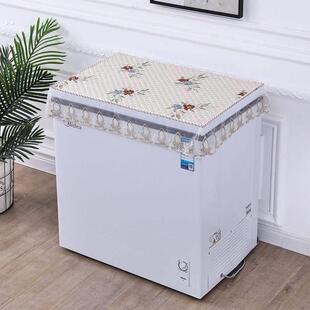 冰柜罩盖布电器小冰箱设备防尘罩侧掀式冰柜保护垫冰柜防尘遮盖垫