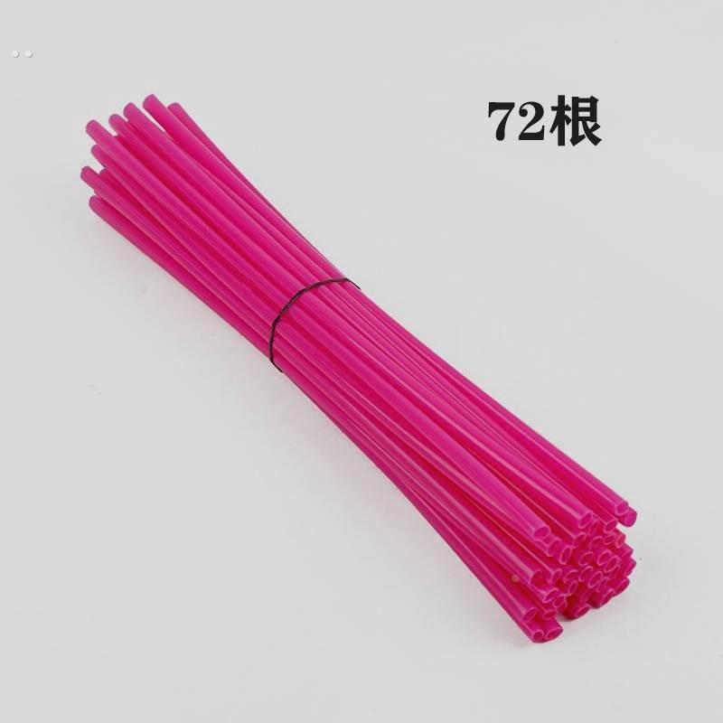 125滑板车机车自行车辐条改装装饰 装饰轮毂辐条套管彩色辐条套