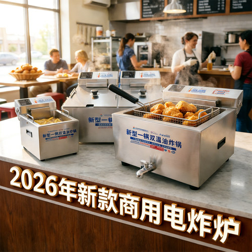新型一锅双温油炸锅电炸炉专利