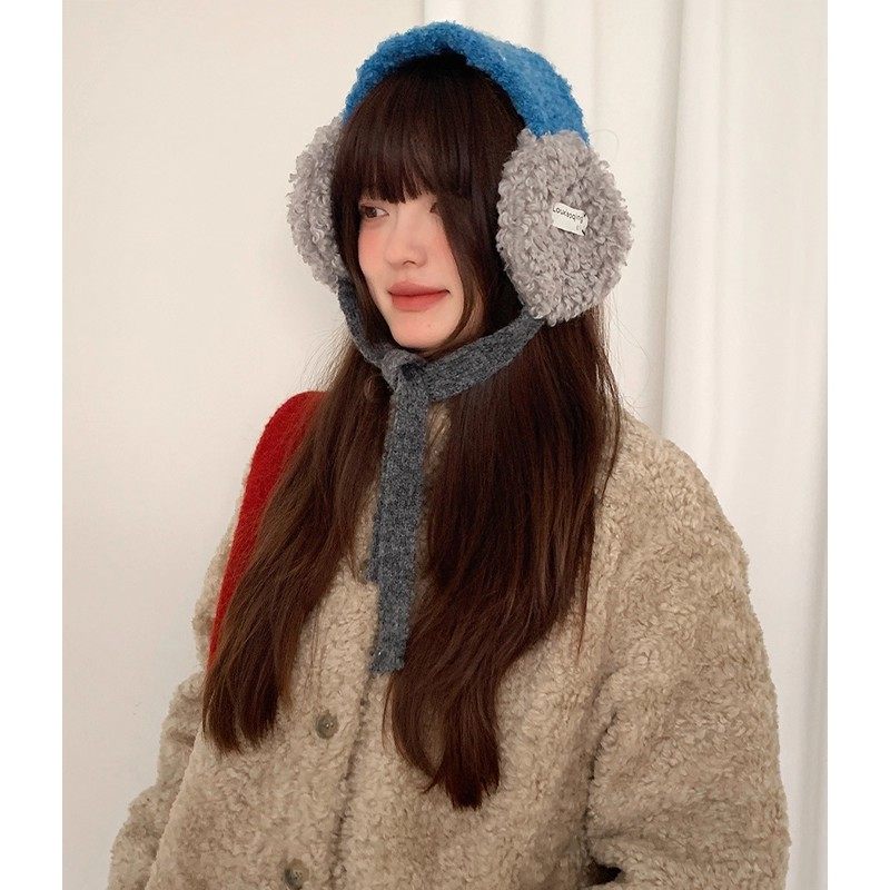 护耳羊羔绒耳罩绑带女秋冬季天保暖系带防风户外骑行耳套耳包蓝色,服饰配件/皮带/帽子/围巾,耳套,淘宝优惠券,粉丝福利购,淘宝优惠卷