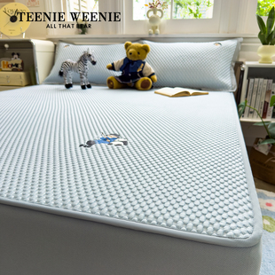 TeenieWeenie超冷感冰豆豆凉席冰丝席床笠款2025新款席子冬夏两用