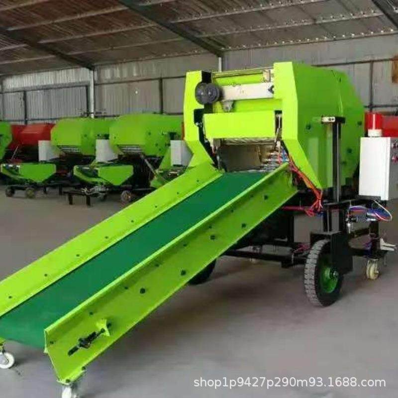 草料牧草玉米秸秆青贮机全自动打捆包膜一体机牛羊饲料打包机,畜牧/养殖物资,特种养殖设备,淘宝优惠券,粉丝福利购,淘宝优惠卷