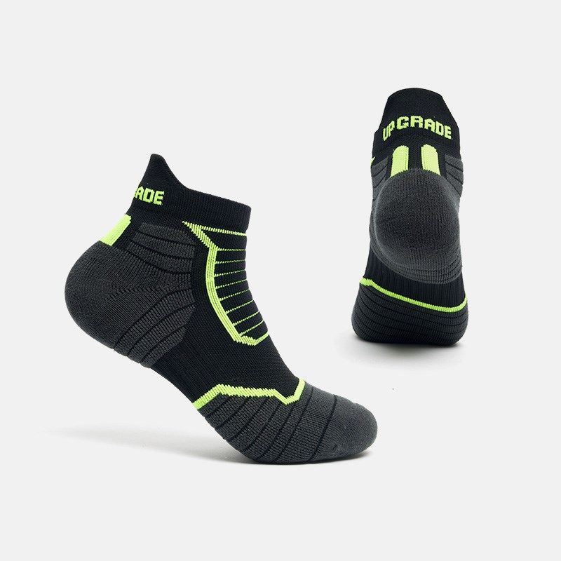 3双装山地越野型运动袜跑步骑行徒步左K右脚无骨毛巾底加厚透气,女士内衣/男士内衣/家居服,短袜,淘宝优惠券,粉丝福利购,淘宝优惠卷