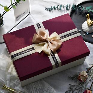盒生日礼盒空盒仪式 感礼物盒 送礼t礼盒包装 礼品盒大号超大特大码