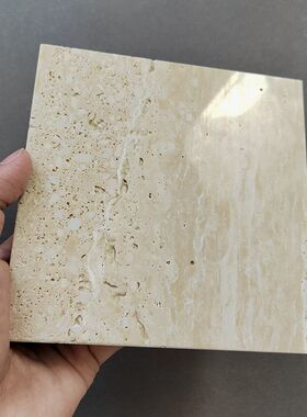 TT洞石瓷砖600x1200米黄大理石砖酒J店大堂别墅背景砖卫生间墙砖