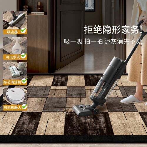 2025新款入户门地垫脚垫地毯门垫子进门K耐脏防滑耐磨可裁剪可定