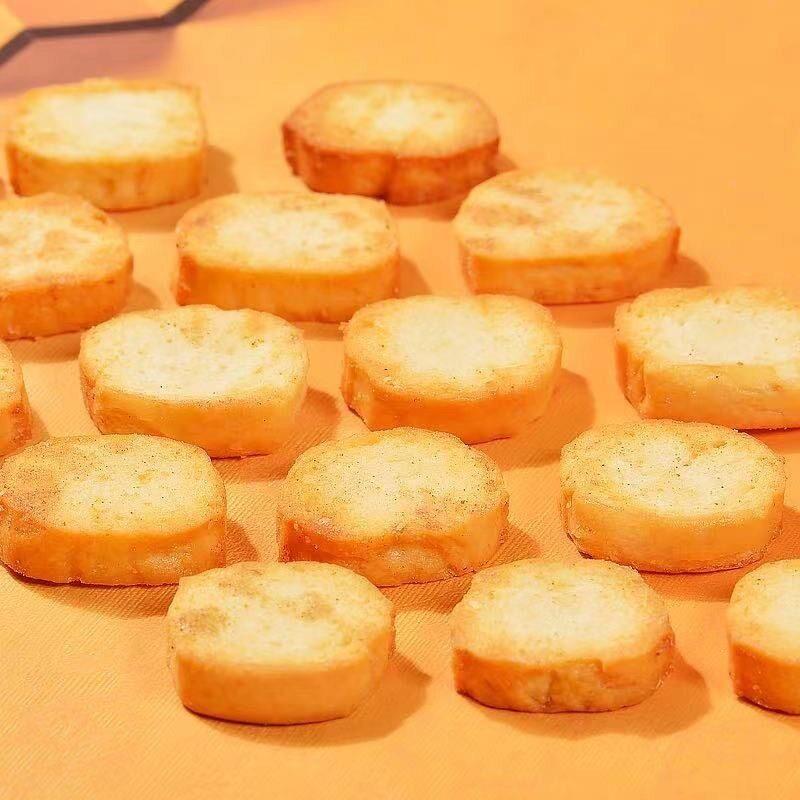 干馍片海玉小馍丁多口味散装老式烤馍片馒头片零食包邮整箱1kg