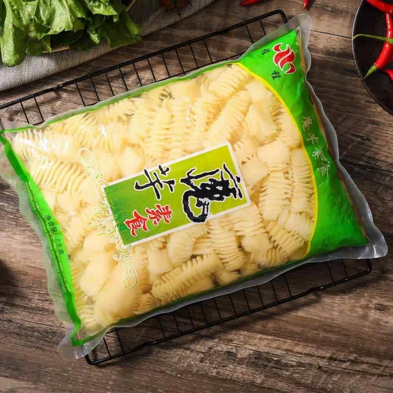魔芋素食双面毛肚串关东煮串串香麻辣烫凉拌菜火锅食材商用大包装