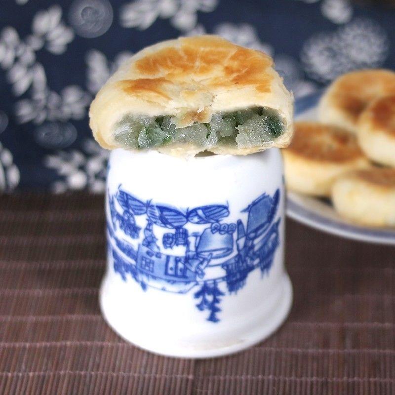 江西鄱阳特产十八坊葱酥饼手工传统中秋节老式土月饼糕点香葱味饼