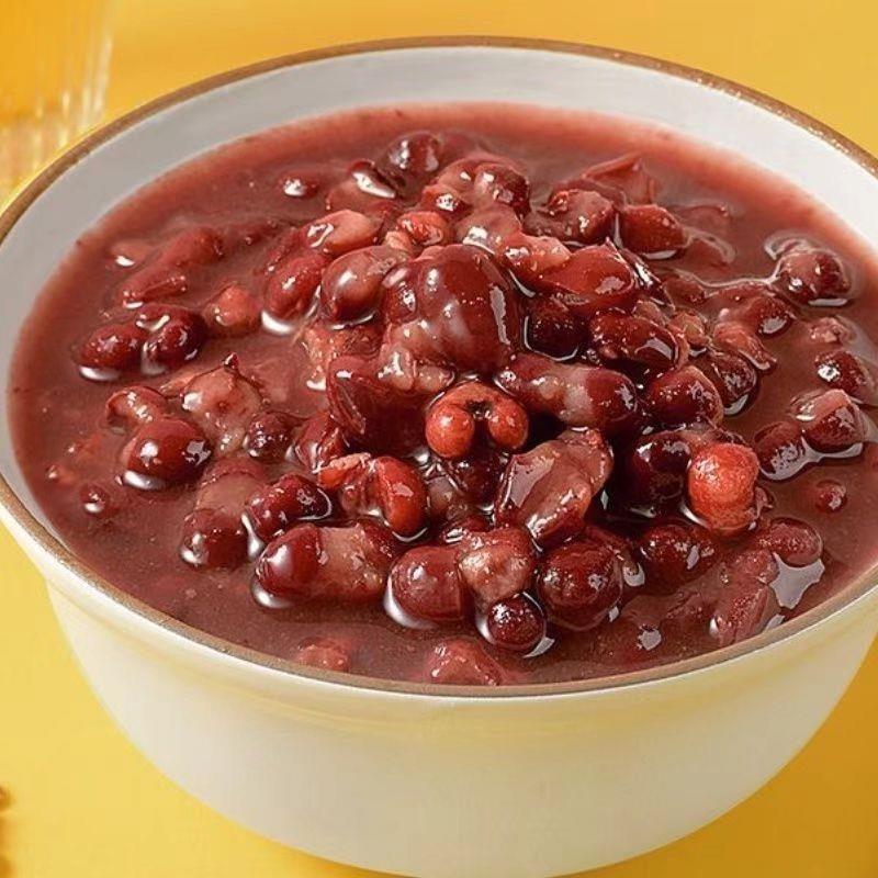 红豆薏米粥薏仁红豆羹红豆沙八宝粥免煮懒人早餐速食粥 即食罐装