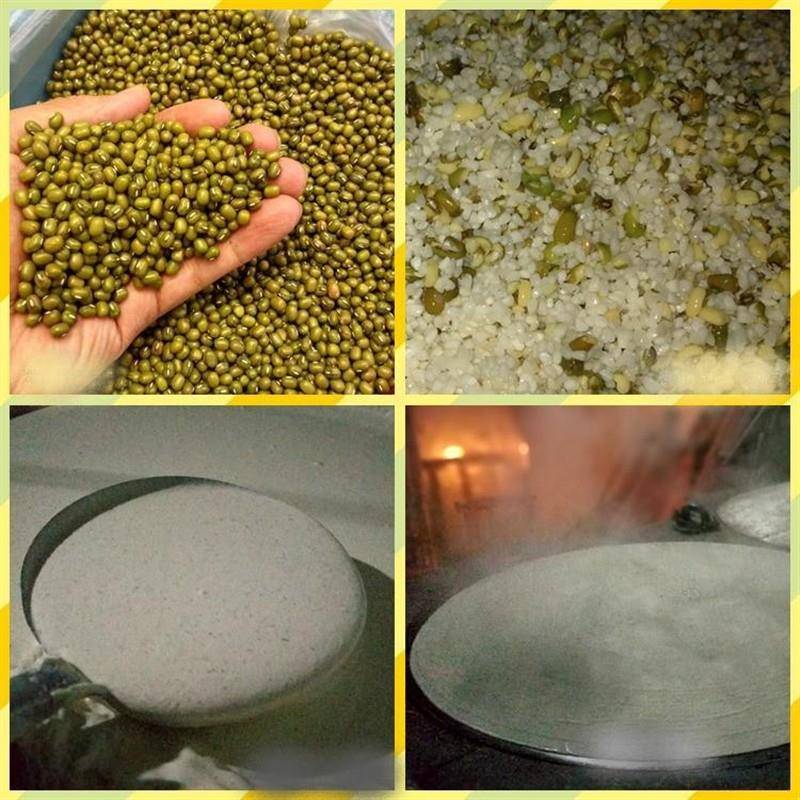 湖北孝感特产豆丝农家手工干绿豆丝豆折豆粑豆饼武汉黄陂5斤干货