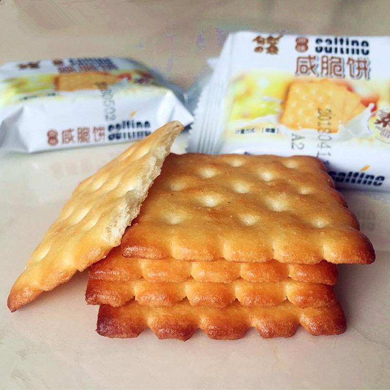 咸脆饼干5斤整箱批素食薄