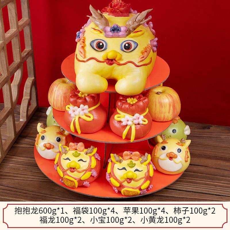 新品宝宝周岁花馍满月百岁